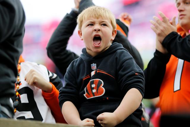 Bengals fans show their colors ahead of Steelers game