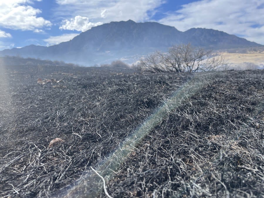 Fire at Fort Carson