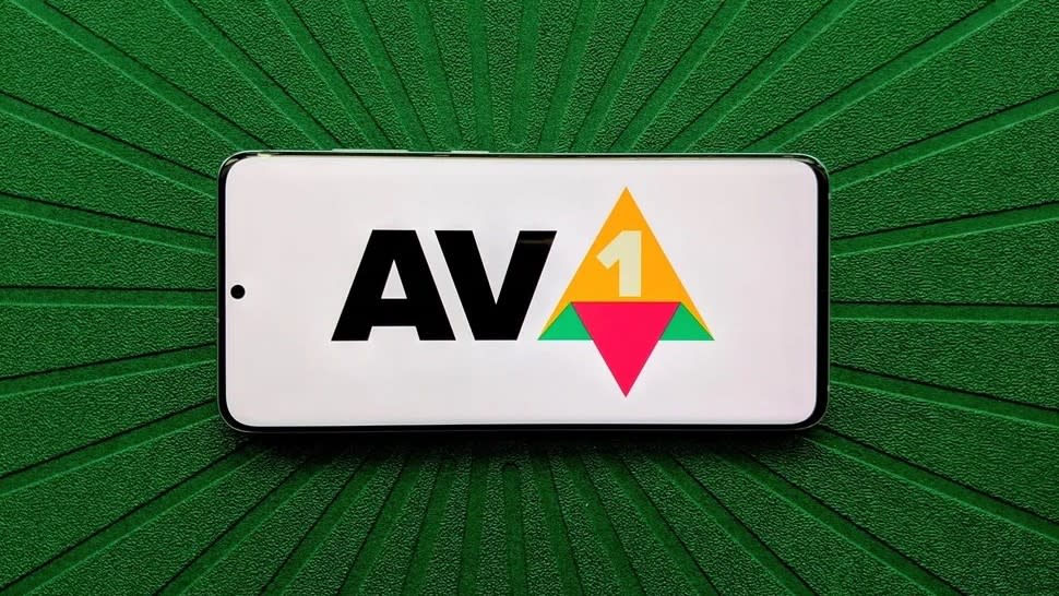  AV1 logo. 