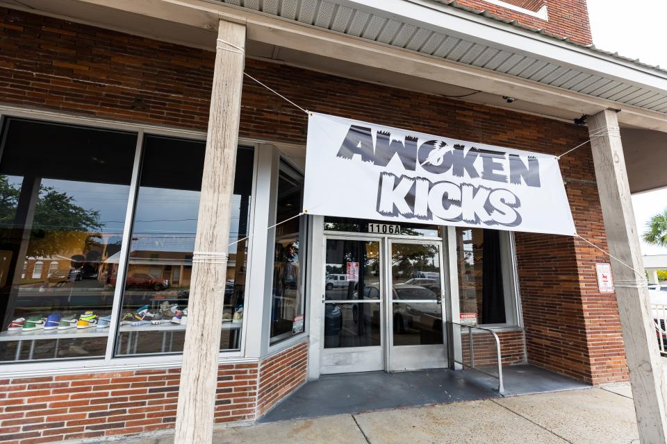 Awoken Kicks has opened on Harrison Avenue and offers a selection of vintage shoes and clothing.