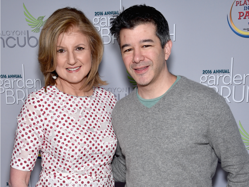 travis kalanick arianna huffington