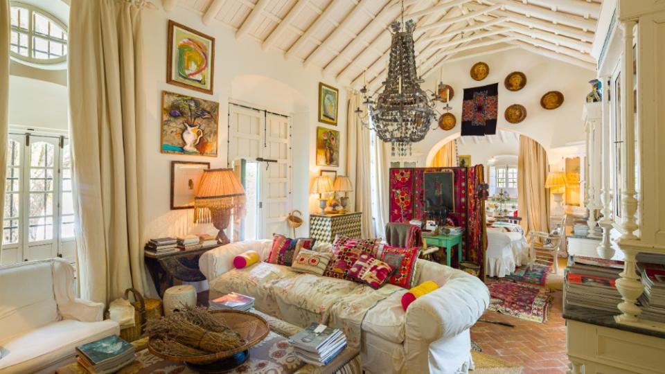 There is a bohemian, yet chic design. - Credit: Seville Sotheby’s International Realty