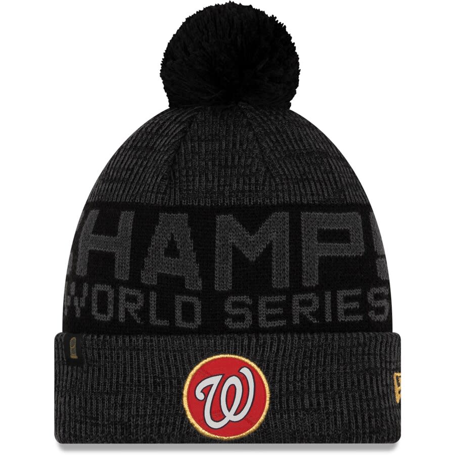 Nationals 2019 World Series Champions Locker Room Knit Hat