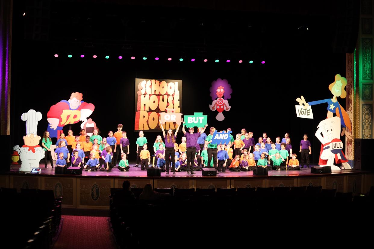 Premier Arts presents an all-youth production of "Schoolhouse Rock Live!" on March 18, 2023, at The Lerner Theatre in Elkhart.