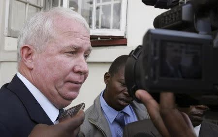 File photo: Roy Bennett arrives at court in Harare, March 31, 2010. REUTERS\Philimon Bulawayo