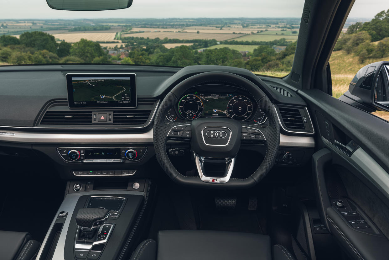 The Q5's interior is very well built