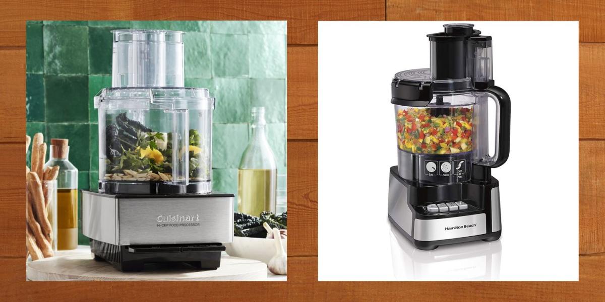 Hamilton Beach 70725A 12-Cup Stack & Snap Food Processor and Vegetable Chopper Black