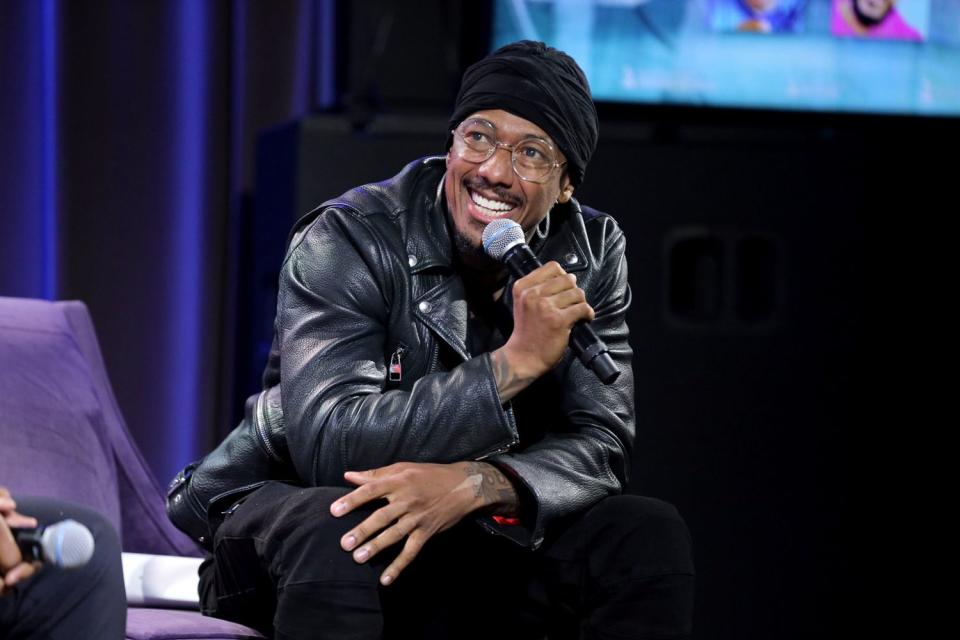 LOS ANGELES, CALIFORNIA - JUNE 25: Nick Cannon speaks onstage at Hip Hop &amp; Mental Health: Facing The Stigma Together at The GRAMMY Museum on June 25, 2022 in Los Angeles, California. (Photo by Rebecca Sapp/Getty Images for The Recording Academy)