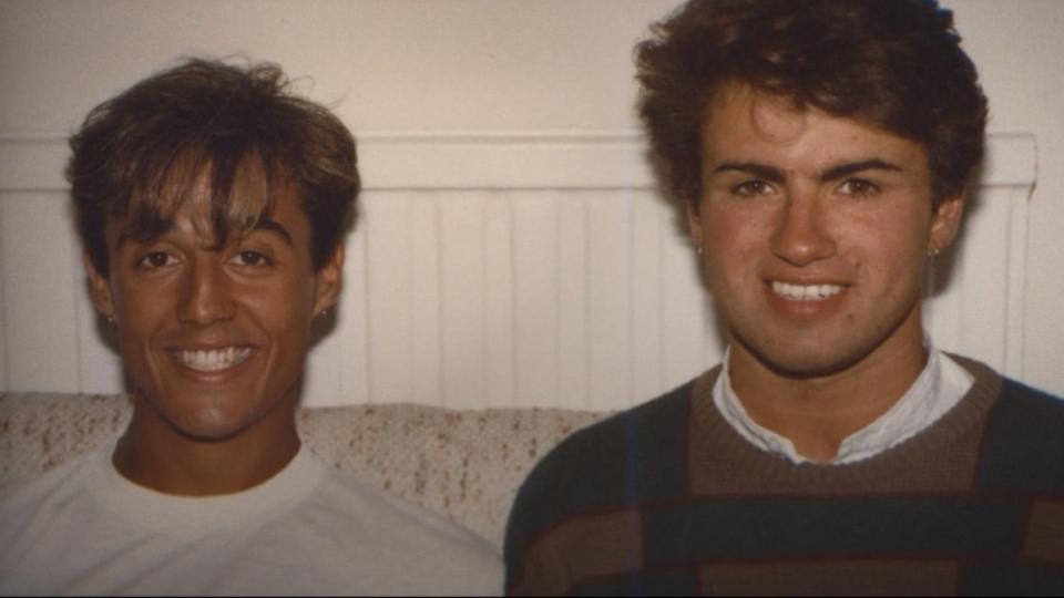 The new "Wham!" documentary chronicles how the 1980s pop duo – Andrew Ridgeley (left) and George Michael – dominated pop charts in their brief run.