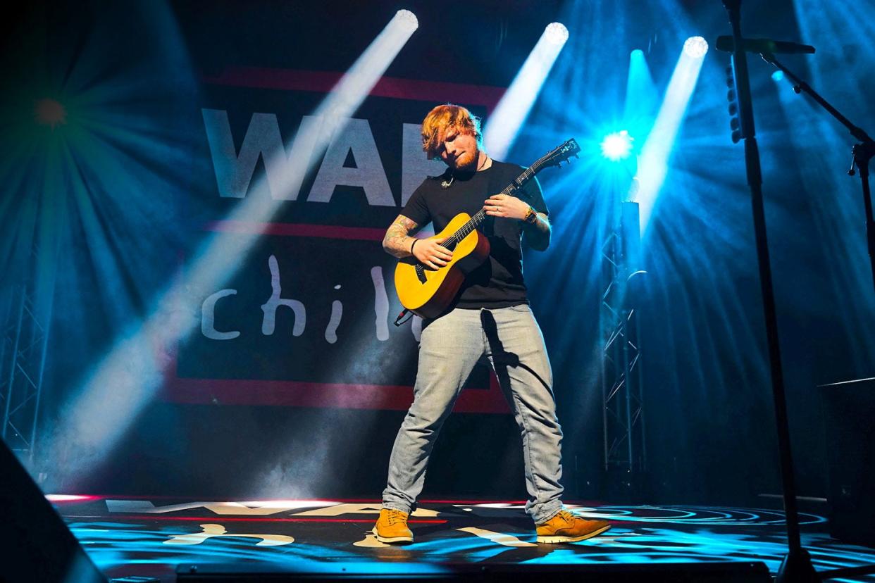 Married? Ed Sheeran sparked speculation with this performance: Andy Willsher