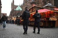 The Strasbourg Christmas market reopened Friday