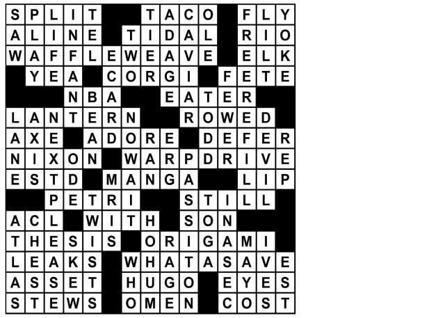 LA Times Crossword: Oct. 10, 2023, Crosswords