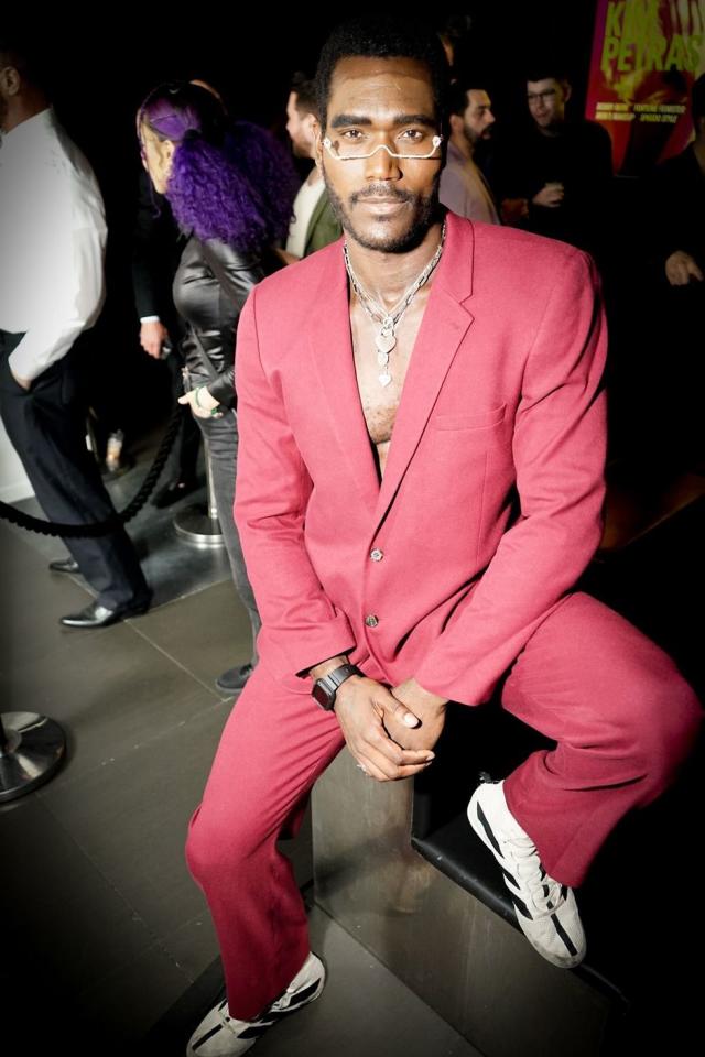 Grammy Awards: A$AP Rocky raises the fashion bar in a powder pink suit
