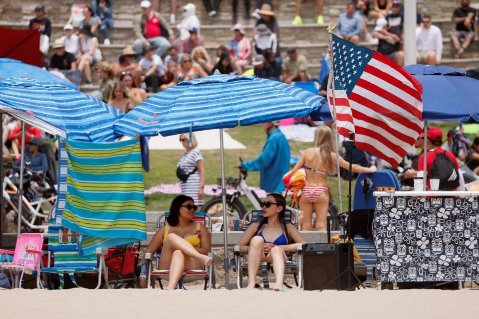 Huntington Beach, California (REUTERS)