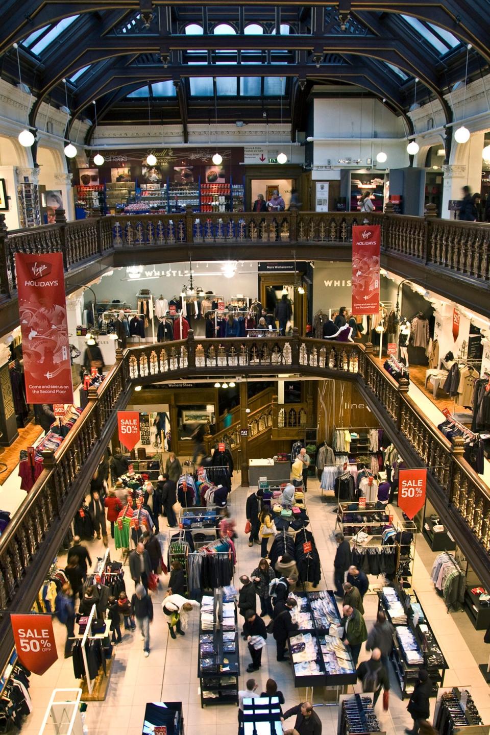Jenners boasted an impressive array of shops over multiple floors (Roz Sheffield via Flickr)