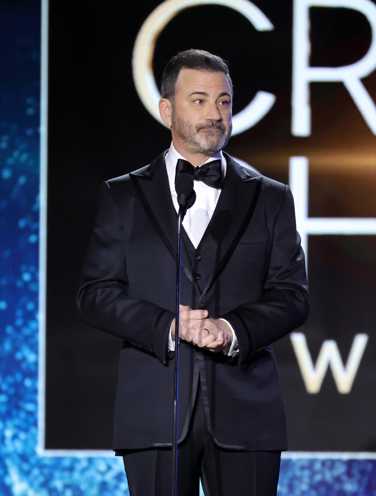 Jimmy Kimmel says he had never "met, flown with, visited, or had any contact whatsoever with (Jeffrey) Epstein, nor will you find my name on any ‘list.’"