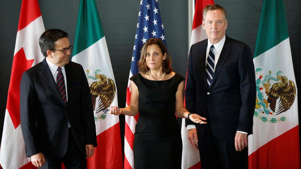 NAFTA talks hit wall as Mexico, Canada push back on U.S.