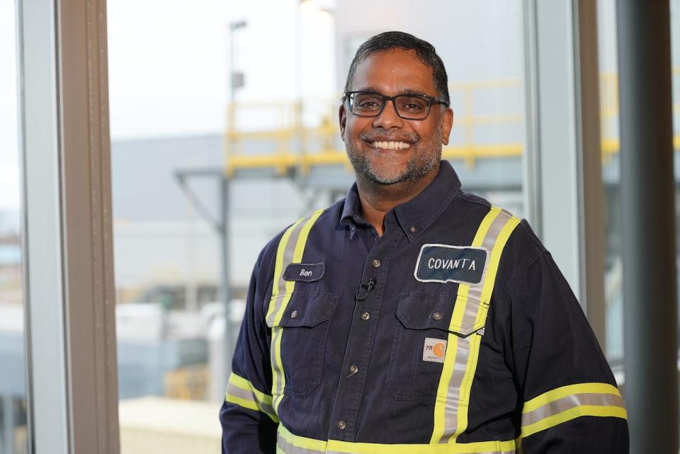 Ben Parayankuzhiyil is the facility manager for the Durham York Energy Centre, employed by its private partner Covanta.