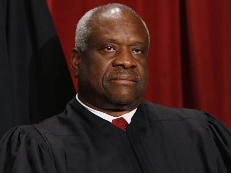 Supreme Court Justice Clarence Thomas in 2009.