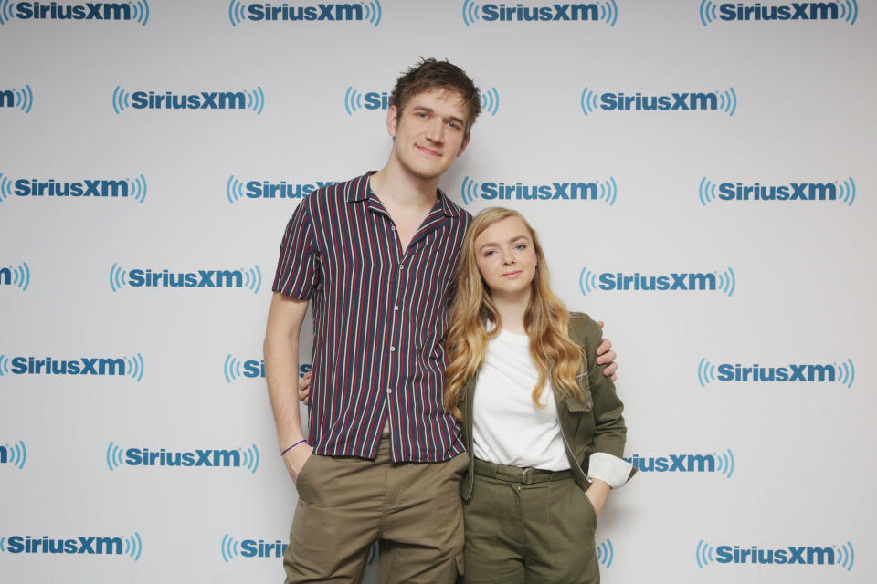 Bo Burnham and Elsie Fisher. (Photo: Mireya Acierto via Getty Images)