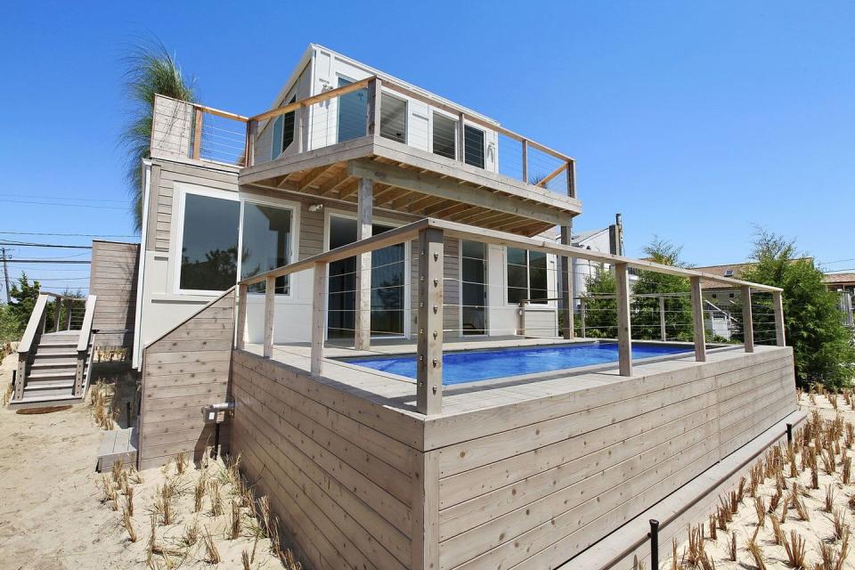 <p>There are many mansions in the Hamptons, but there’s only one shipping-container mansion in town: the beachfront Beach Box in Amagansett. Its developer listed it in 2012 for $1.4 million.</p>