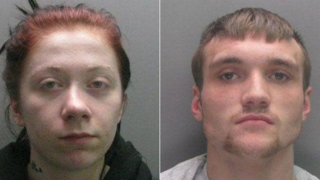 Zoe Warren and Keiran Adey will serve a minimum of 17 years in prison (Durham Police)