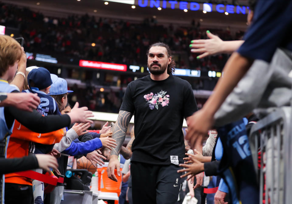 Steven Adams reportedly won't be back in time for the playoffs. (Photo by Melissa Tamez/Icon Sportswire via Getty Images)