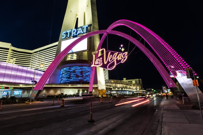 Gateway Arches, a new Las Vegas landmark.