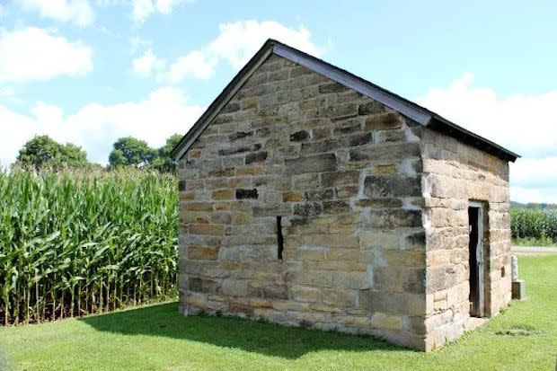 The Old Stone Fort in West Lafayette, Ohio