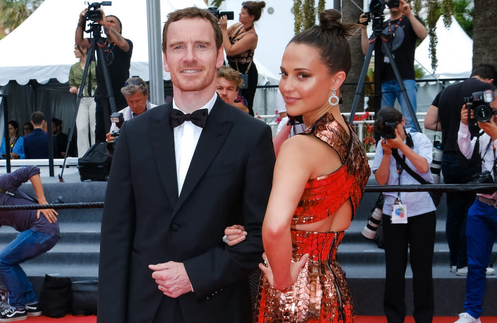 Alicia Vikander und Michael Fassbender credit:Bang Showbiz