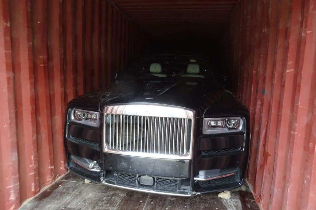 A high-end car recovered by Essex Police’s Stolen Vehicle Intelligence Unit (PA)