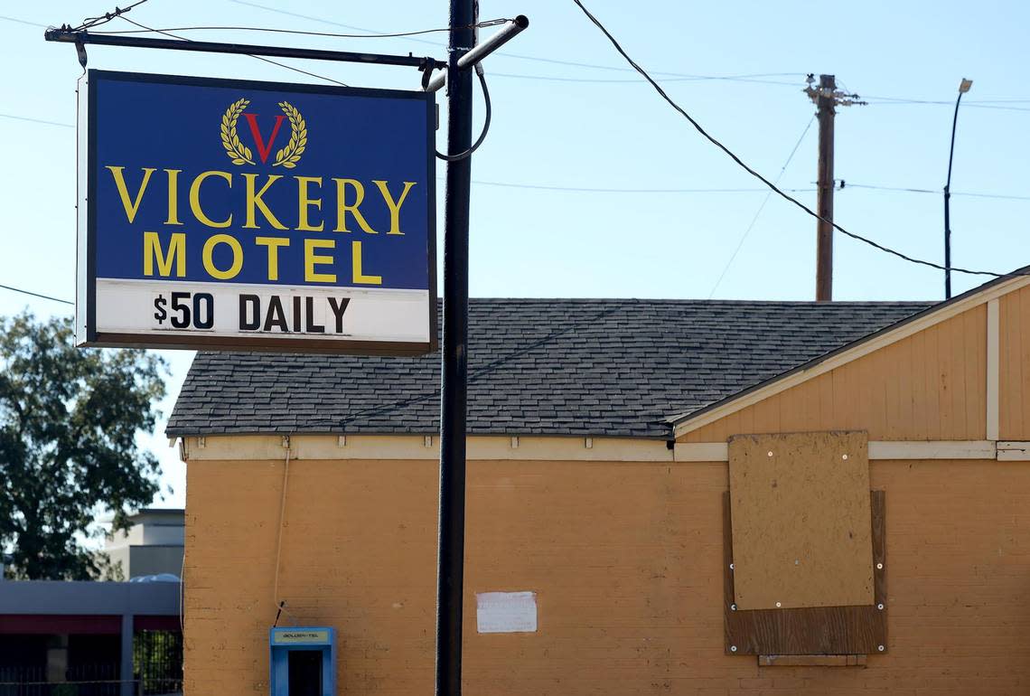 The owner of the former Vickery Motel is concerned about plans to create an historic designation for the property, which could limit its redevelopment. Amanda McCoy/amccoy@star-telegram.com