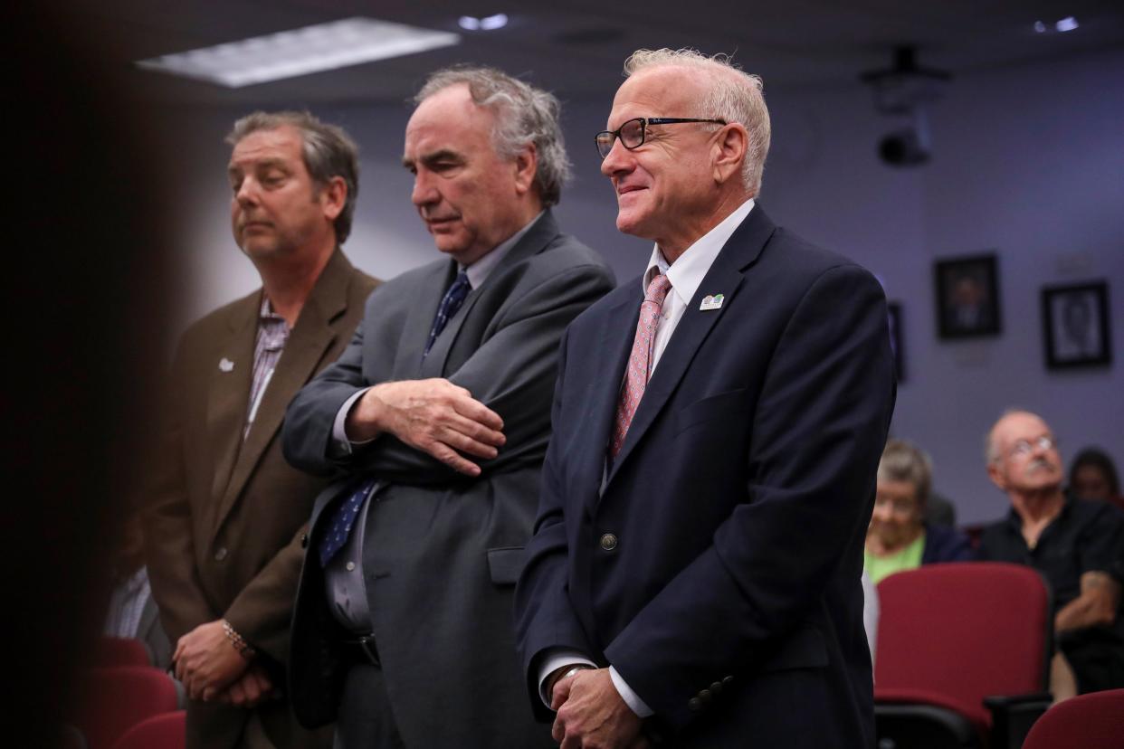 Manatee County has hired Mitchell Teitelbaum (right), as it's newest of four deputy county administrators that serve under Administrator Scott Hopes.