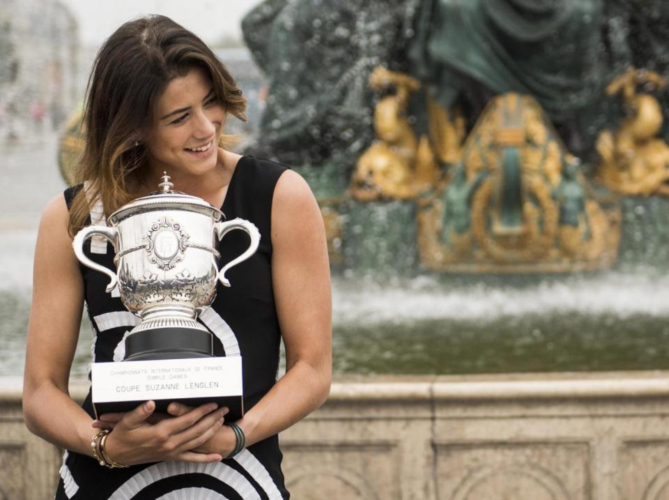 Muguruza won the women's singles last year (Getty)