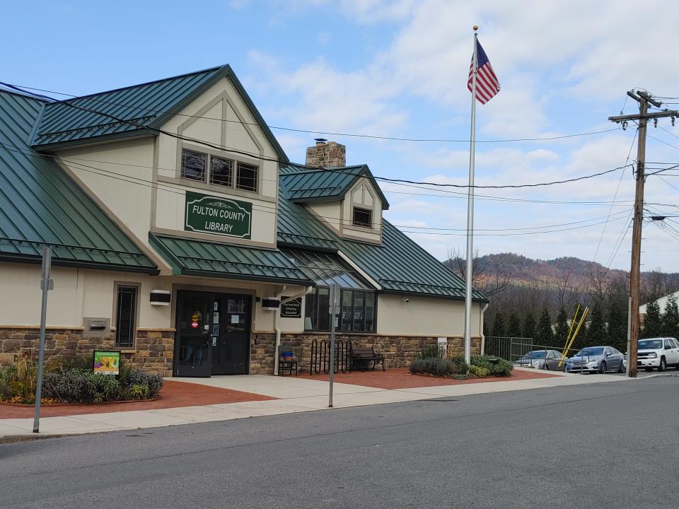 The Fulton County Library in McConnellsburg, pictured on Nov. 17, 2021.