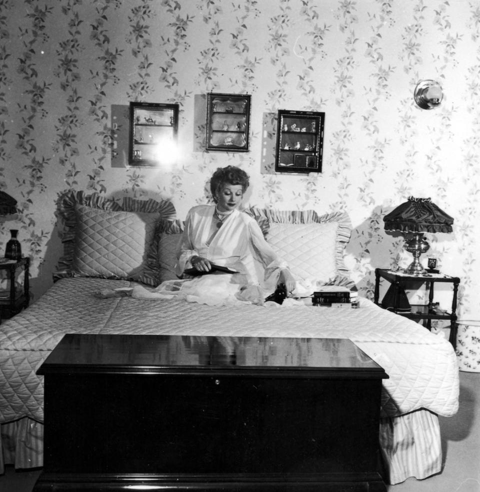 Rare Vintage Photos of Lucille Ball's Life at Home