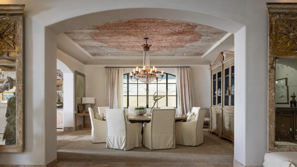 The Dana Point property was custom-built and designed to resemble a French country estate.