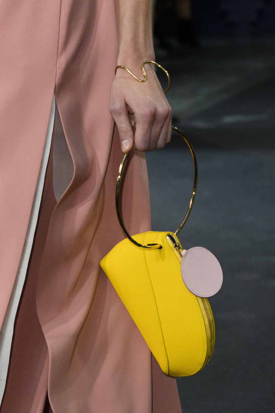 <p><i>Yellow mini-handbag from the SS18 Roksanda collection. (Photo: ImaxTree) </i></p>