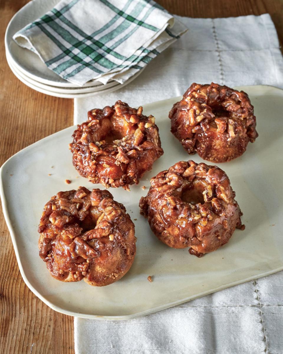 Mini Pecan Monkey Bread Loaves