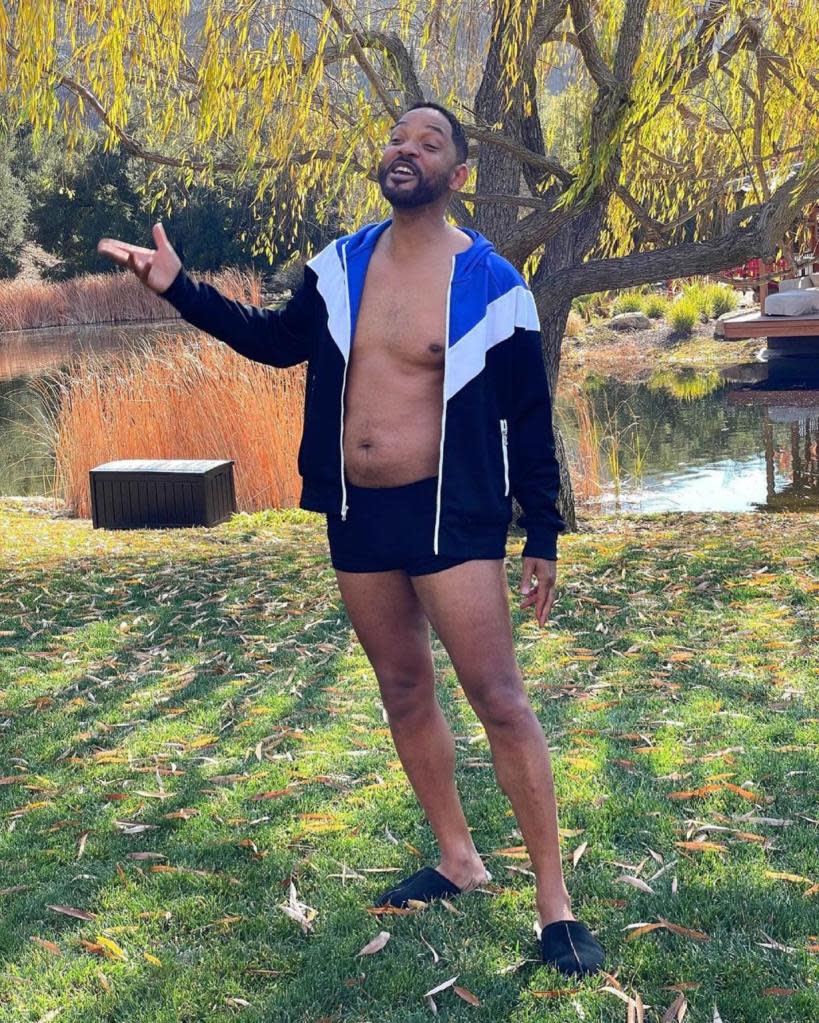 Smith went public with his post-pandemic dad bod in 2021, but later committed to making a change. Will Smith/Instagram