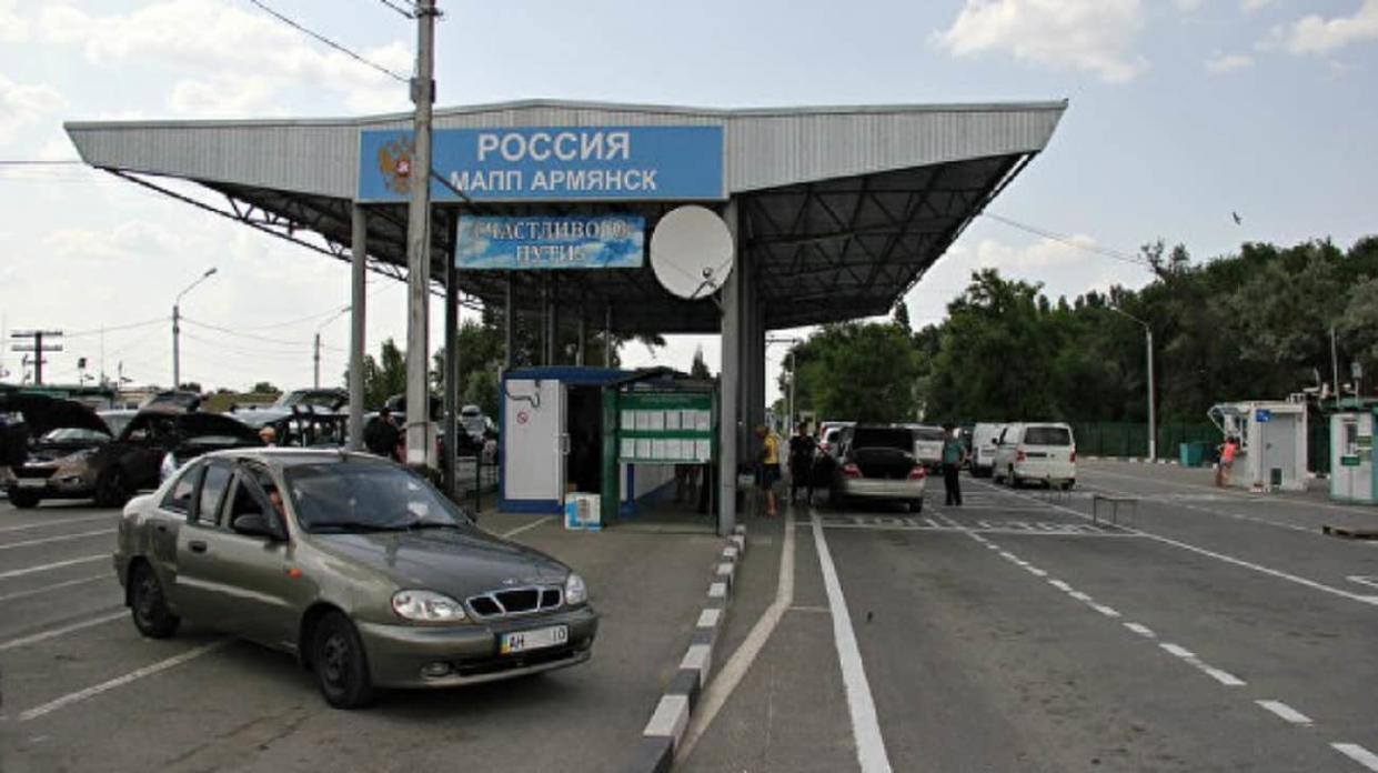 Armiansk checkpoint. Photo: Ria Novosti, a Kremlin-aligned Russian news outlet