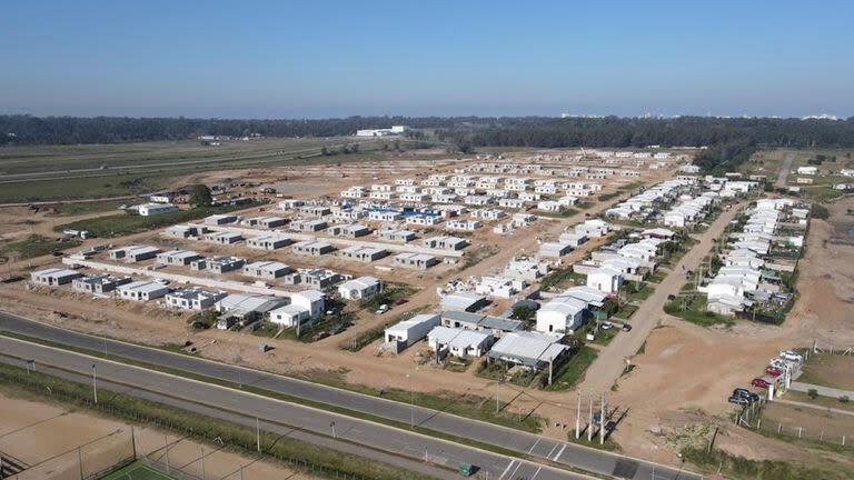 El nuevo barrio a dos kilómetros de el asentamiento Kennedy