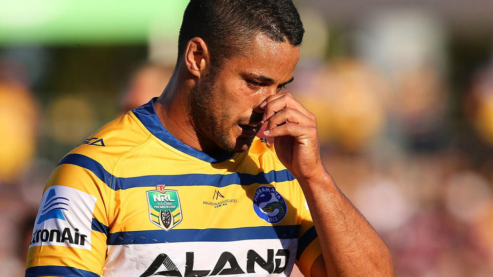 Jarryd Hayne’s form spike may not earn him a contract. Pic: Getty