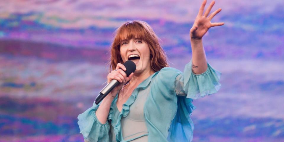 Florence asked the Tories to refrain from using her songs in future. Copyright: [Rex]