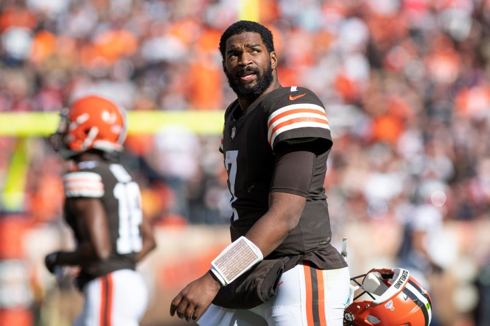 Jacoby Brissett and the Cleveland Browns are underdogs in their NFL Week 7 game against the Baltimore Ravens.