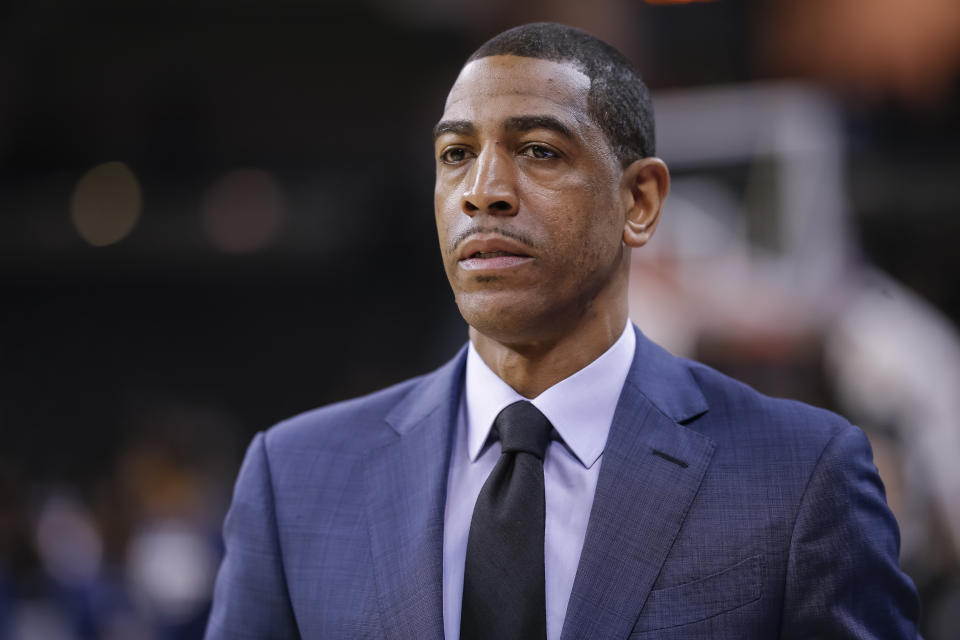 The University of Connecticut and former coach Kevin Ollie have been notified by the NCAA of alleged recruiting and other violations during his tenure at the school. (AP)