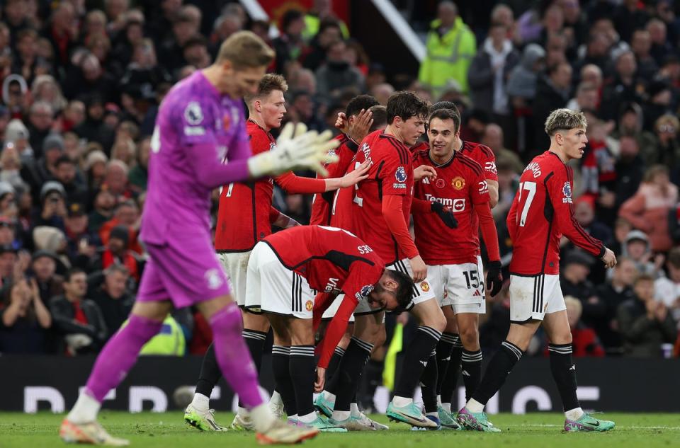 Needed: United avoided an upset on Saturday (Manchester United via Getty Images)