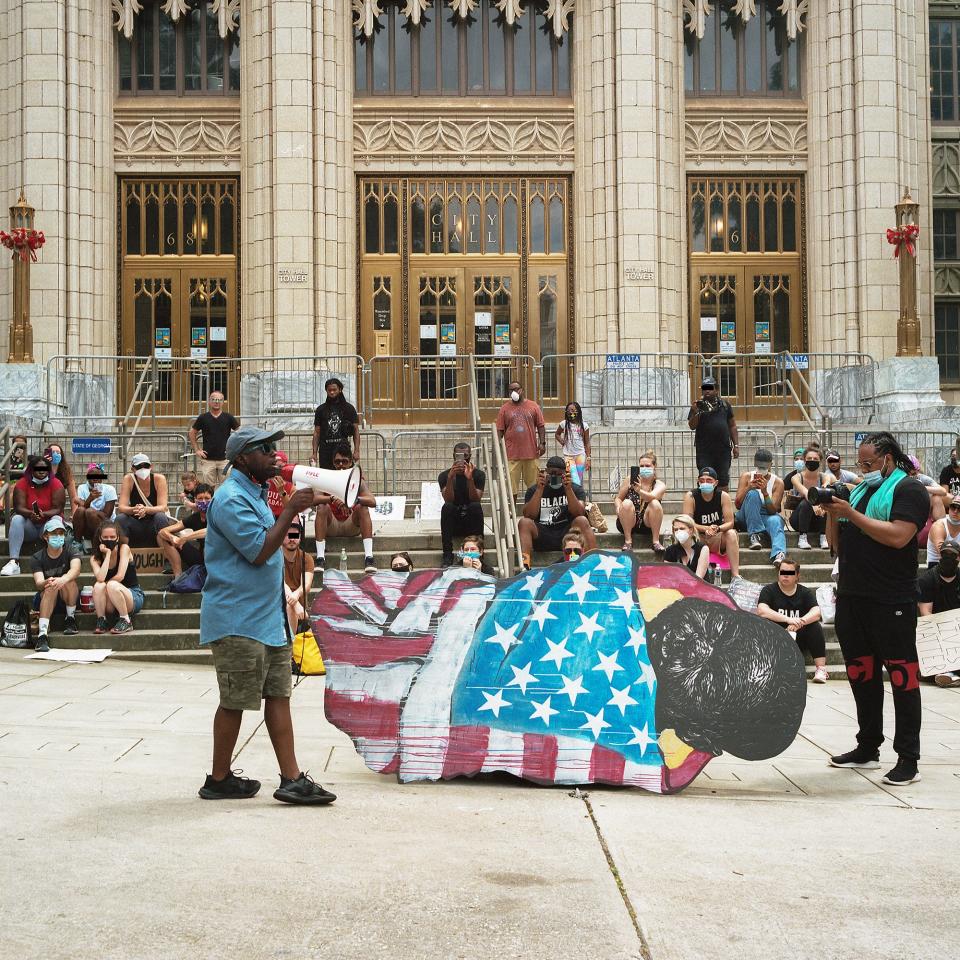 Beauty in Pain: A Photographer Goes Inside the Atlanta Protests