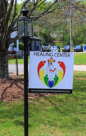 Logo for the Healing Center.