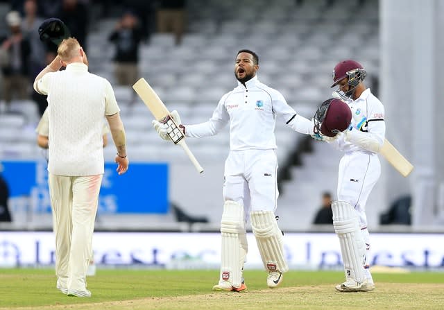 Shai Hope helped West Indies pull off a stunning victory